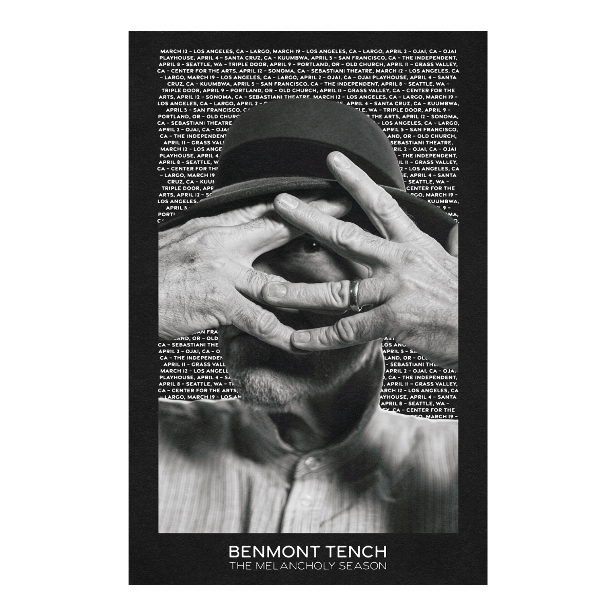 The Melancholy Season Spring 2025 Tour Poster (Signed)
